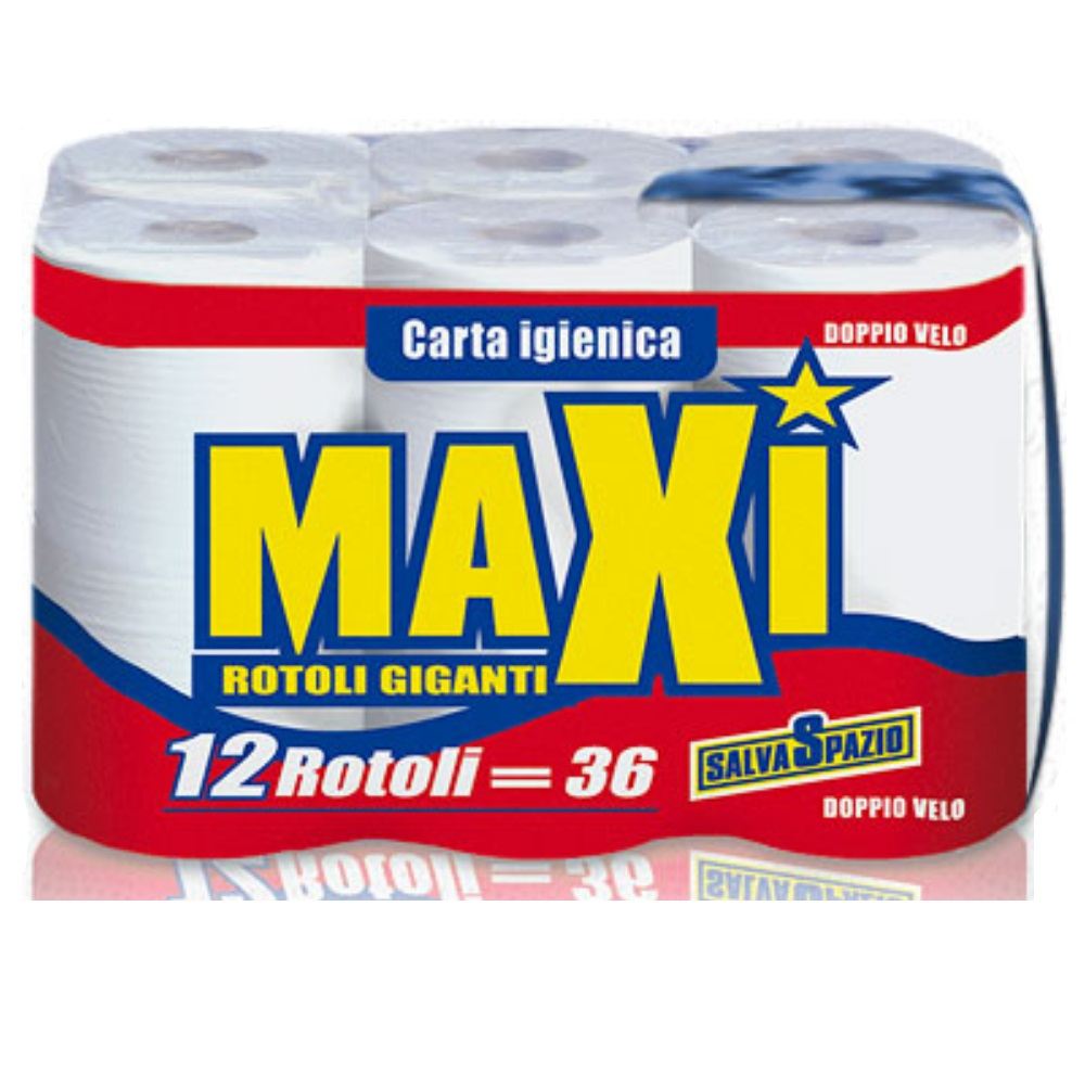 Maxi Carta Igienica Confezione da 12 pz